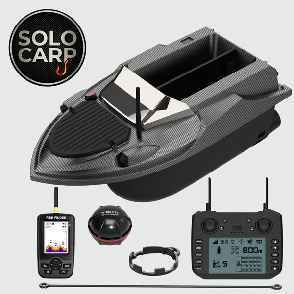 Кораблик для підгодовування Flytec V080 GPS (з Ехолотом) V080-SONAR-20000-1Y фото