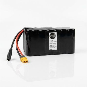 Посилена батарея SOLOCARP 35A, 11.1V на елементах LG M50L (21700) 35А фото