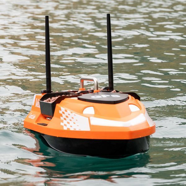 Кораблик для підгодовування Flytec V802 Pro GPS (orange) V802PRO-O-30000-1Y фото