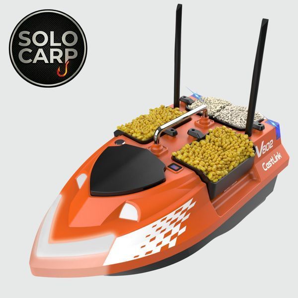 Кораблик для підгодовування Flytec V802 (orange) V802-O-30000-1Y фото